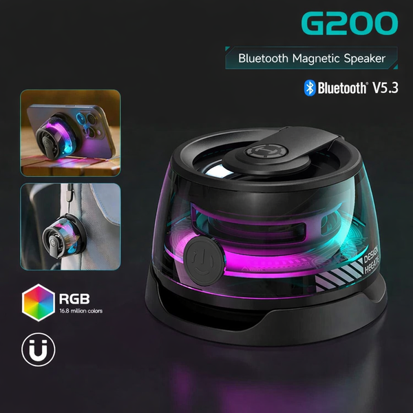 Magnetic Portable Bluetooth Speaker