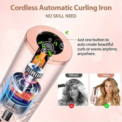 Effortless Cordless Hair Curler