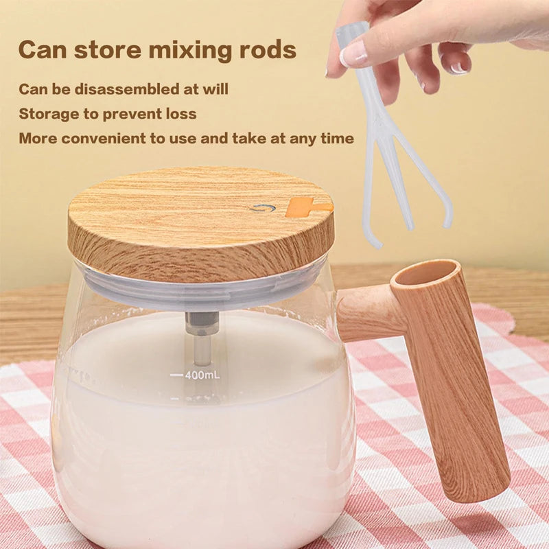 Automatic Rechargeable Stirring Cup Mug