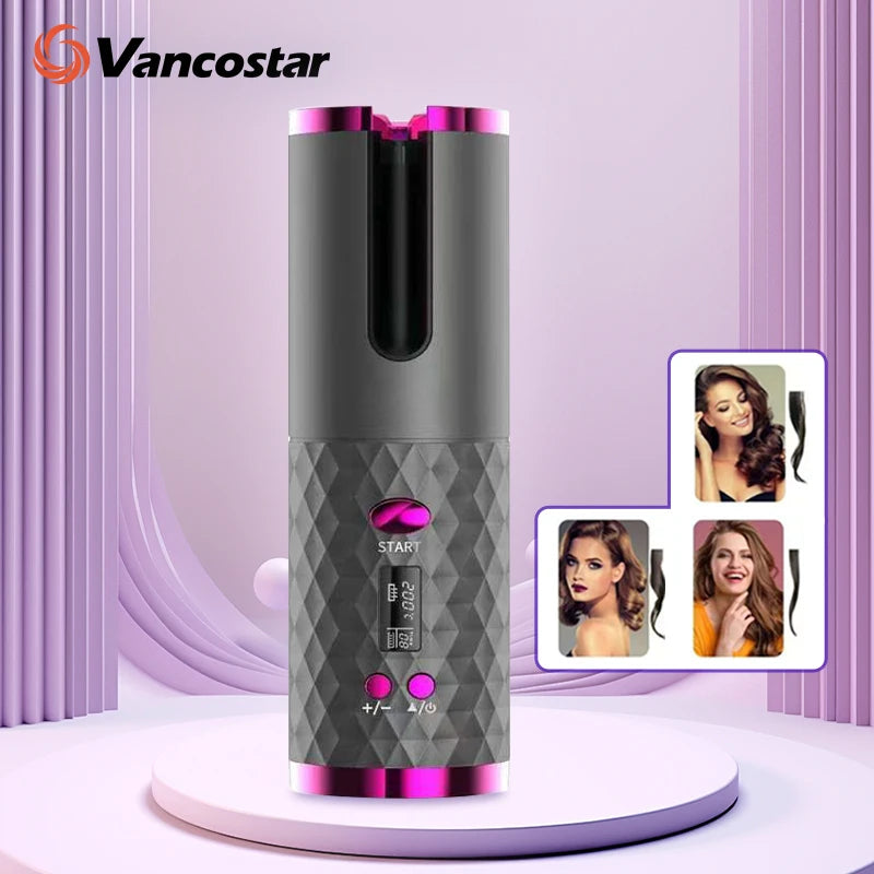 Effortless Cordless Hair Curler